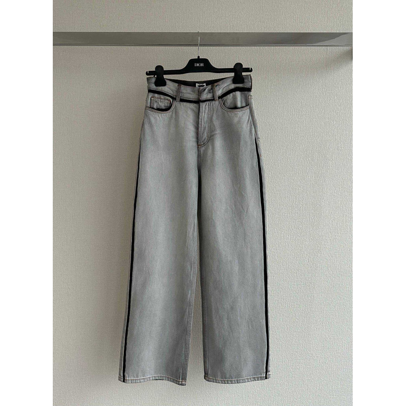 D*or cotton jeans light blue