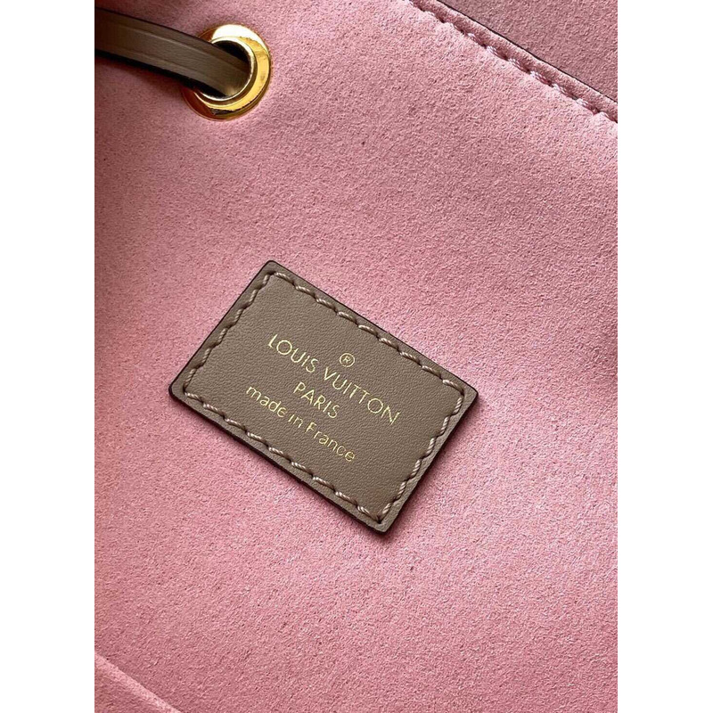 l**is V*t*n monogram empreinte montsouris pm backpack leather bag brown