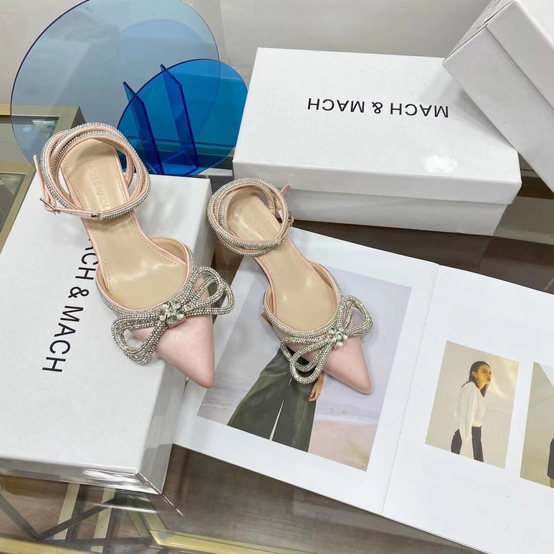 Mach Mach Bow High Heels