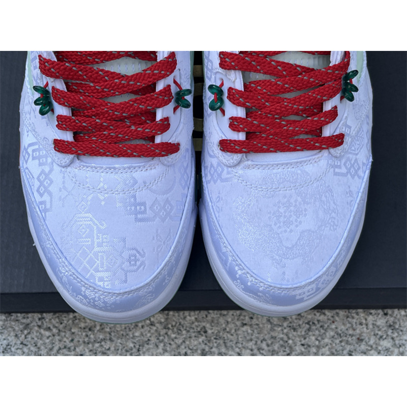 Air Jordan 5 Low x Clot White Silk