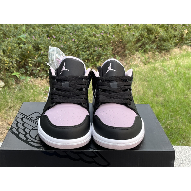 Jordan Air Jordan 1 Low Black And Pink