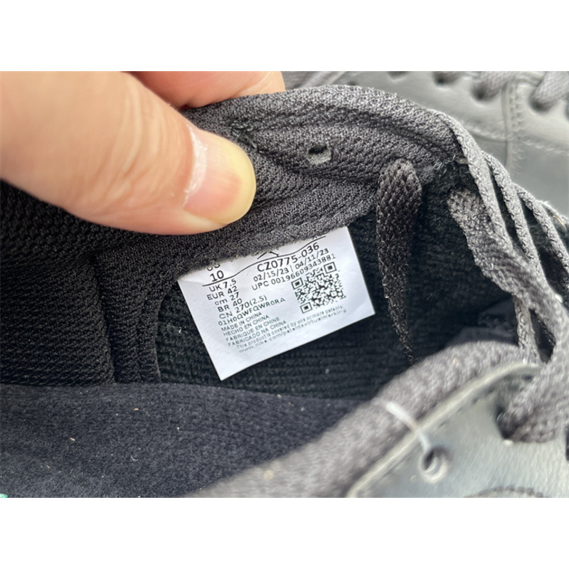 Jordan Air Jordan 1 Low Black And Green