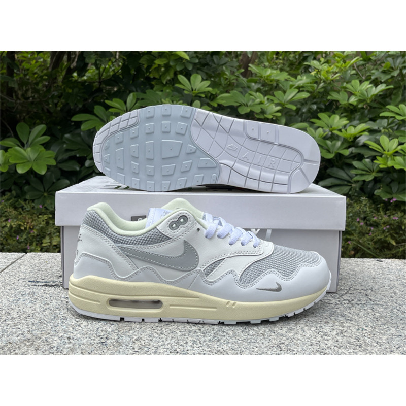 Nike Patta x Air Max 1 Noise Aqua Retro Sneaker Gray Blue