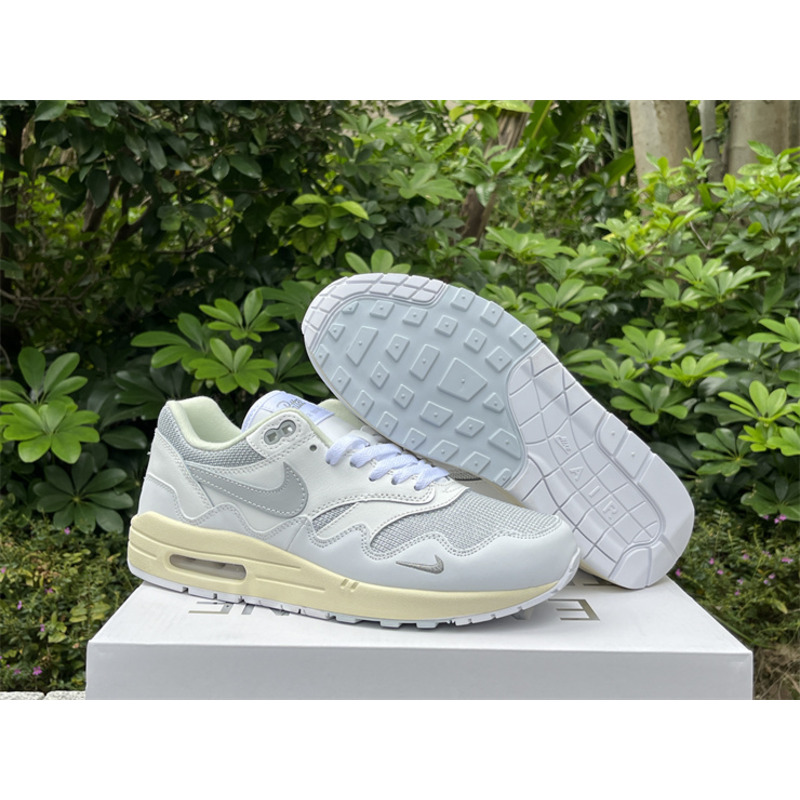 Nike Patta x Air Max 1 Noise Aqua Retro Sneaker Gray Blue