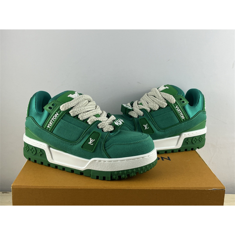 l**is V*t*n trainer maxi sneaker green