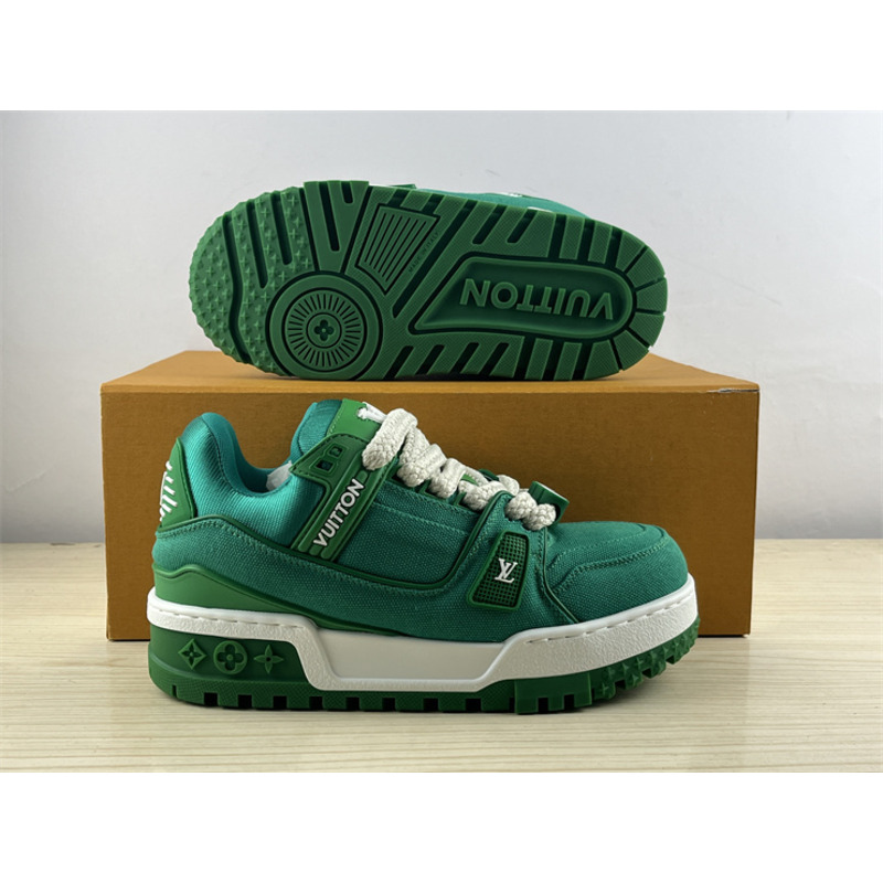 l**is V*t*n trainer maxi sneaker green