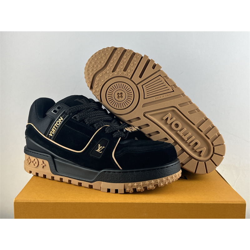 l**is V*t*n trainer maxi sneaker black