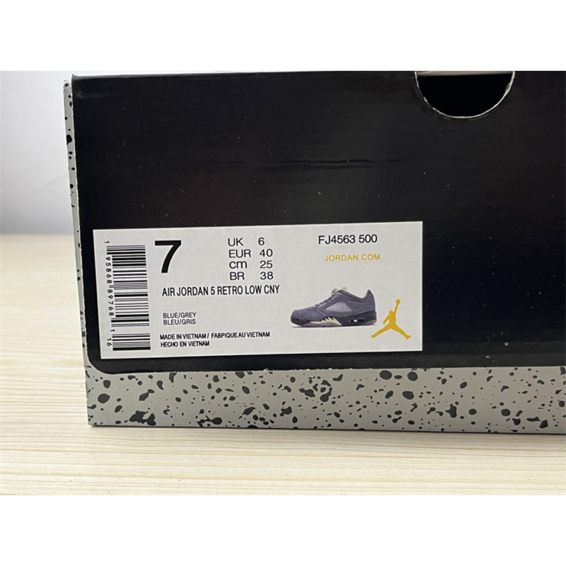 Air Jordan 5 Low Sneakers Indigo Haze