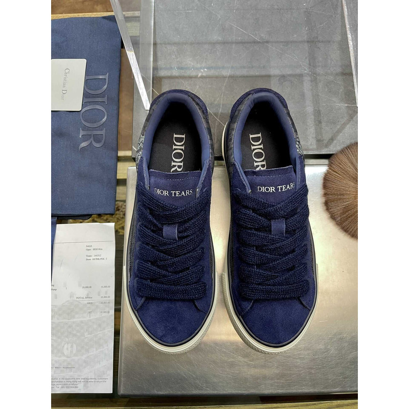 D*or ch**an D*or b33 sneaker navy blue