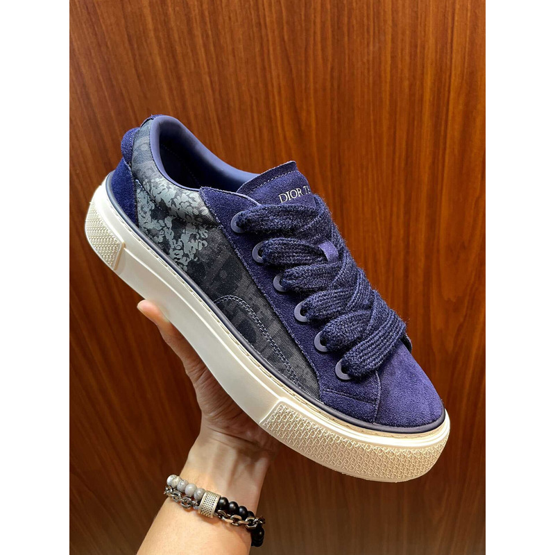 D*or ch**an D*or b33 sneaker navy blue