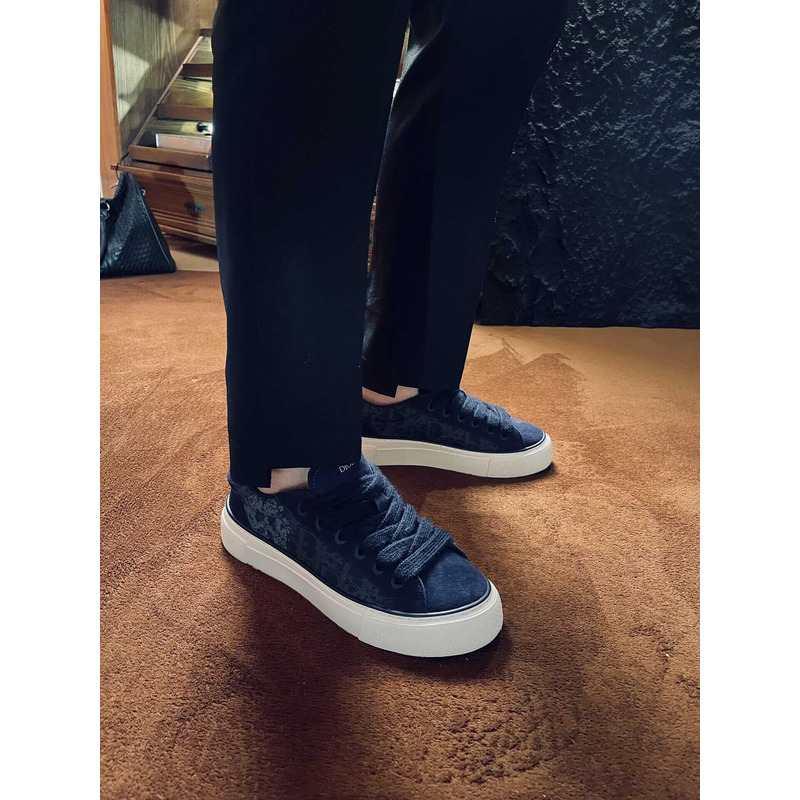 D*or ch**an D*or b33 sneaker navy blue