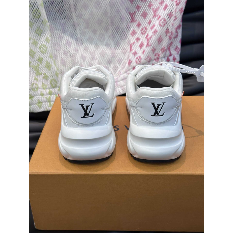 l**is V*t*n monogram x nike sneakers white