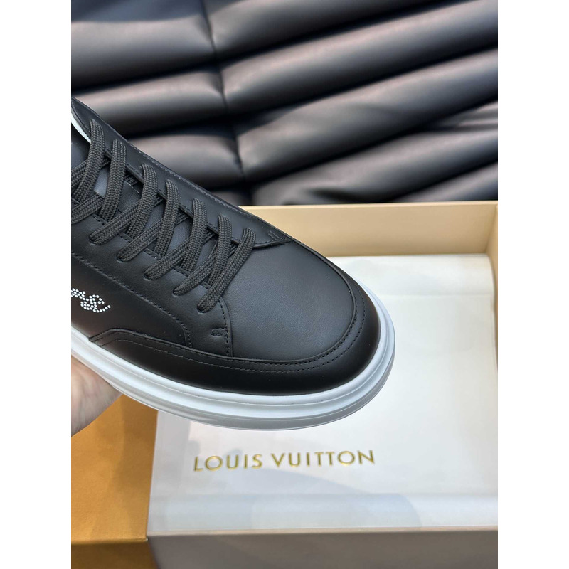 l**is V*t*n trainer sneaker with logo black