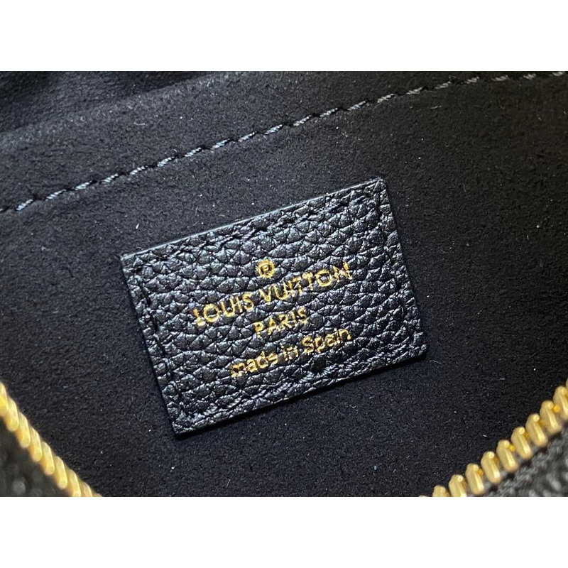 l**is V*t*n bagatelle monogram empreinte grained cowhide black