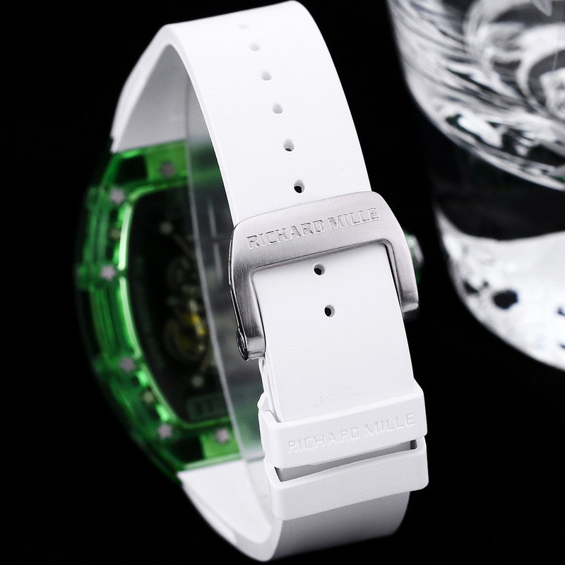 Richard Mille RM055 Watch White And Green