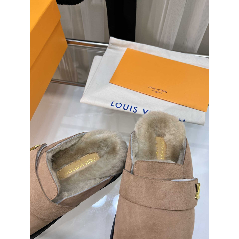 l**is V*t*n easy line mule cotton sandals pink