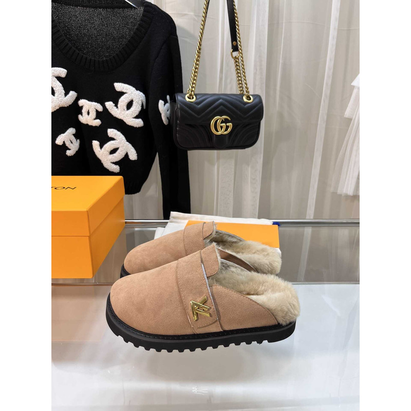 l**is V*t*n easy line mule cotton sandals pink