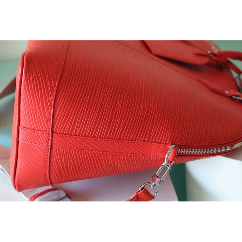l**is V*t*n alma travel gm epi xl textured leather red