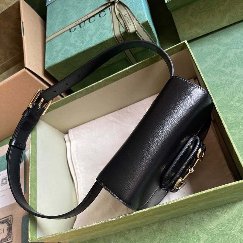 G*u*i horsebit 1955 belt bag black