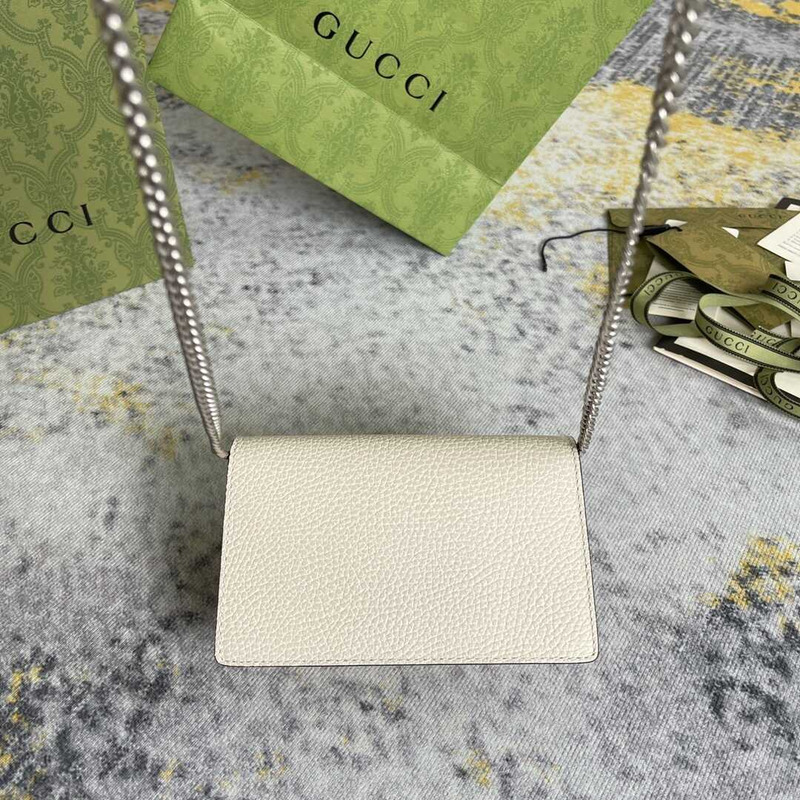 g*u*i dionysus gg S*per mini bag white