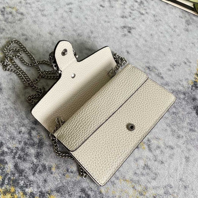 g*u*i dionysus gg S*per mini bag white