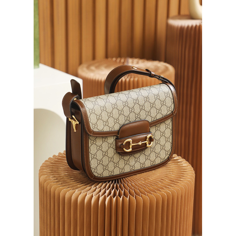 G*u*i horsebit 1955 small bag brown