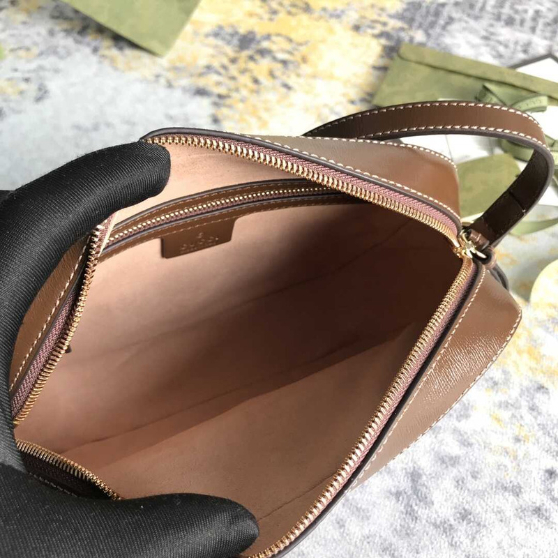 G*u*i horsebit 1955 schultertasche bag brown