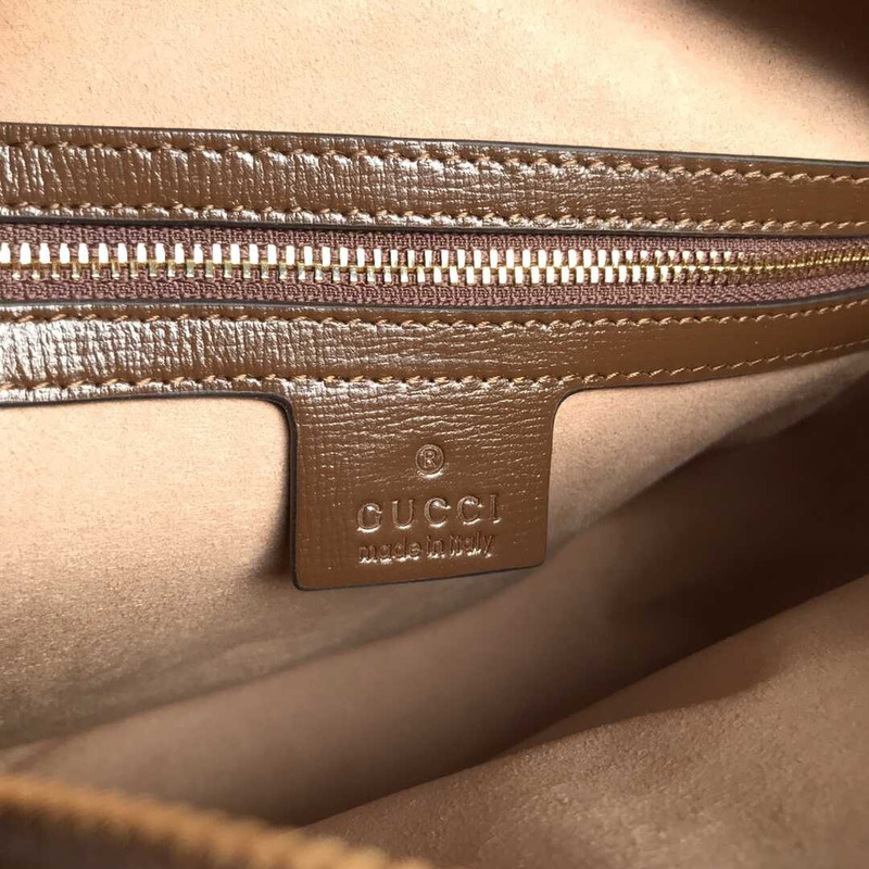 G*u*i horsebit 1955 schultertasche bag brown