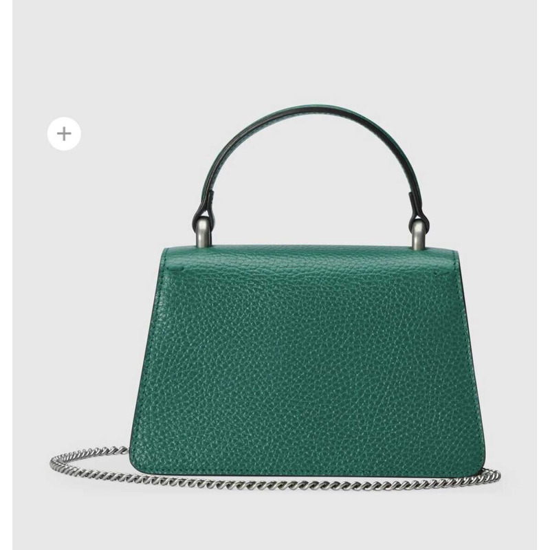 g*u*i women S*per mini leather shoulder bag green