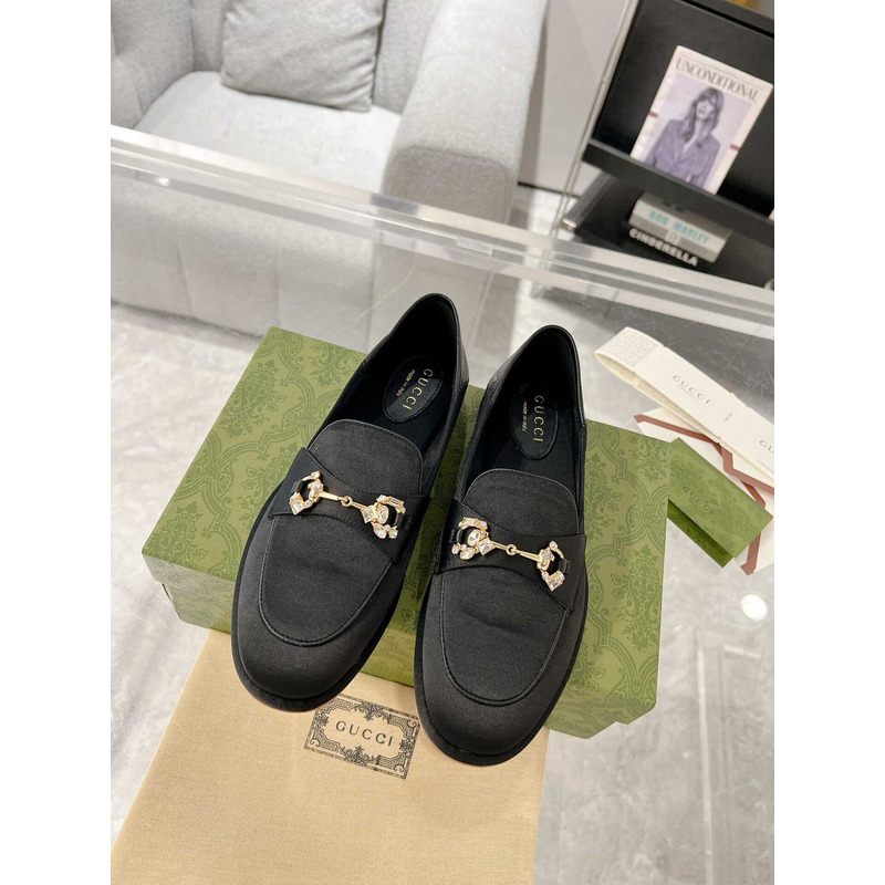 G*u*i jordaan loafers suede black