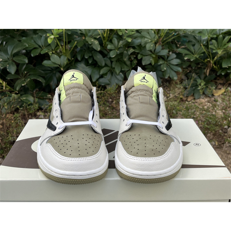 Jordan 1 Retro Low Golf Travis Scott Neutral Olive