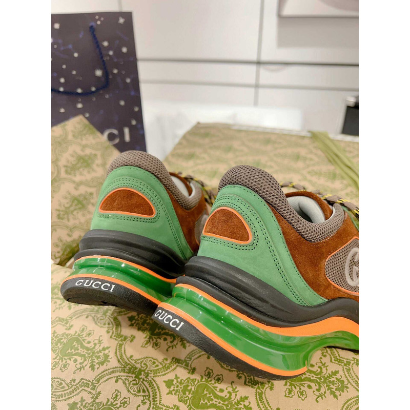 G*u*i run herrensneakers grünes