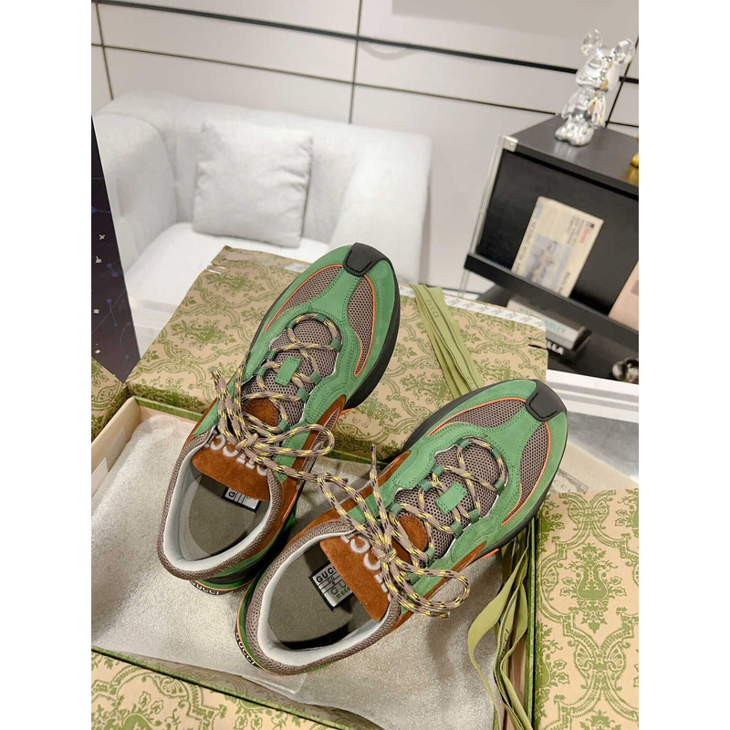 G*u*i run herrensneakers grünes