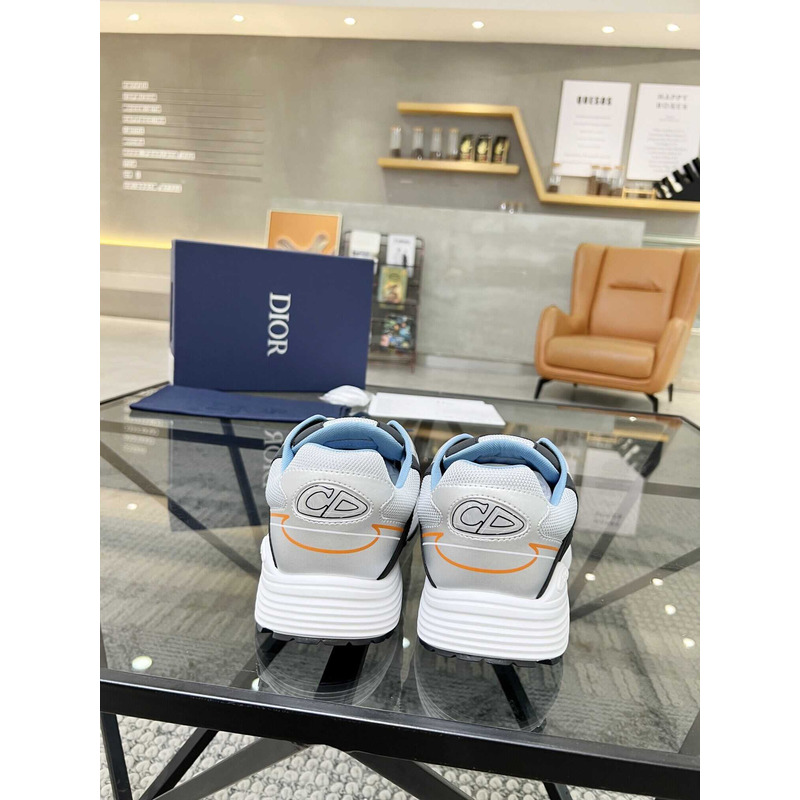 D*or  b30 sneakers grey mesh and grey and black technical fabric