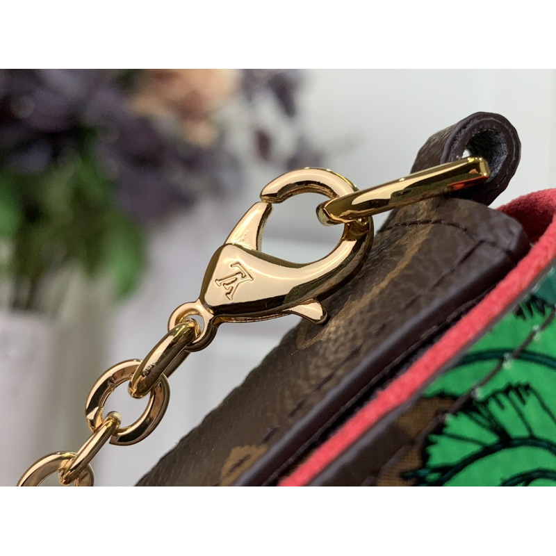 l**is V*t*n félicie pochette dragon fruit pink