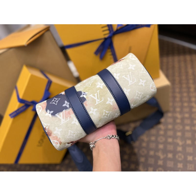 l**is V*t*n keepall bandoulière 25 ink blue