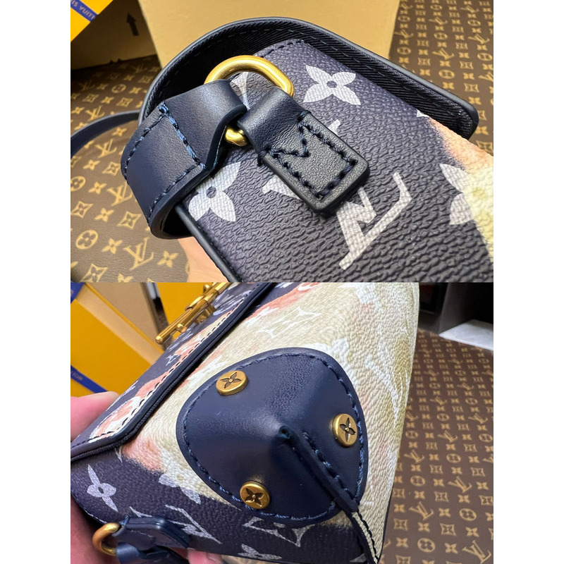 l**is V*t*n steamer wearable wallet ink blue