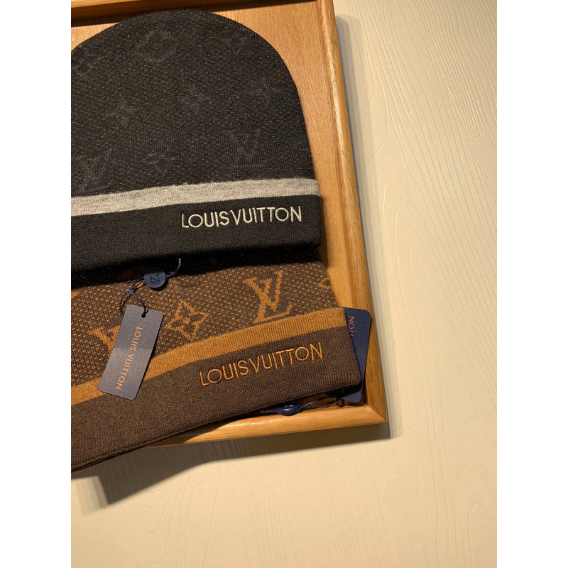 l**is V*t*n my monogram eclipse hat brown