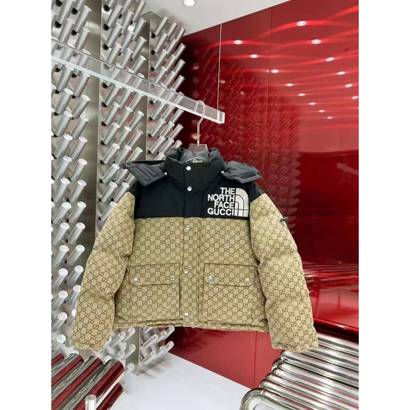 g*u*i x the n0*h F**e puffer jacket