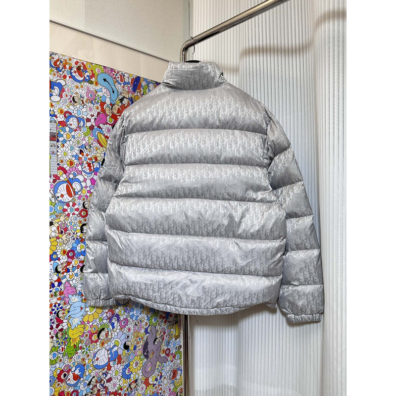 D*or grey unisex down jacket