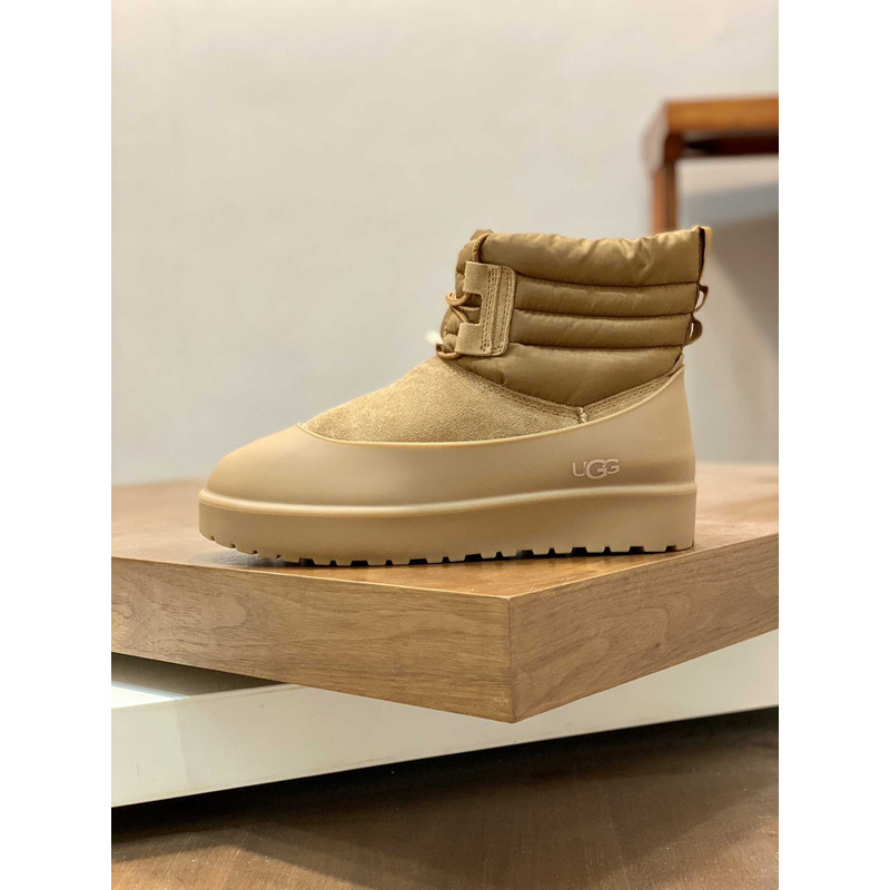 UGG Classic Mini Lace-up Weather Boot Camel