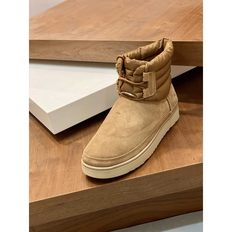 UGG Classic Mini Lace-up Weather Boot Camel