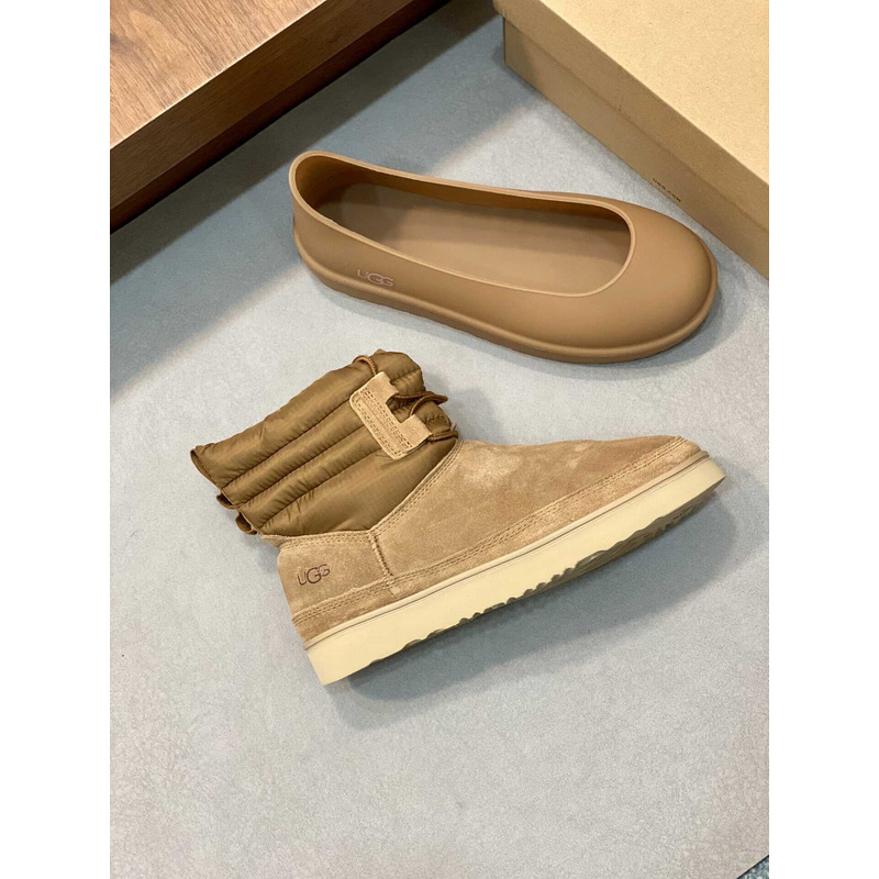 UGG Classic Mini Lace-up Weather Boot Camel