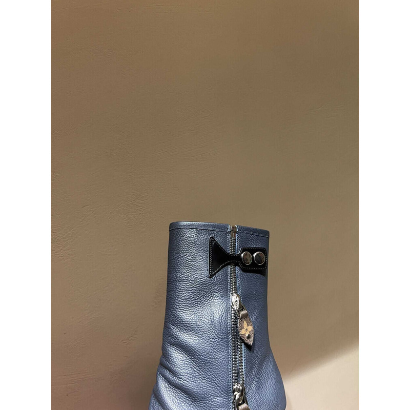 l**is V*t*n patti wedge half boots multicolor