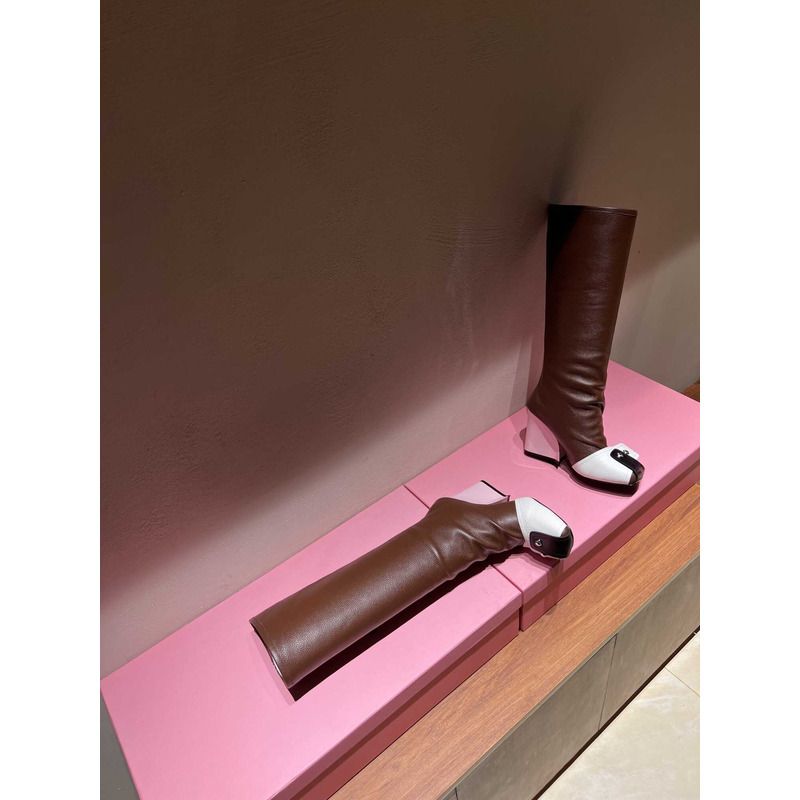 l**is l**is V*t*n patti wedge half boots brown