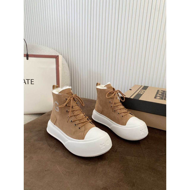 UGG High Top Sneakers Caramel