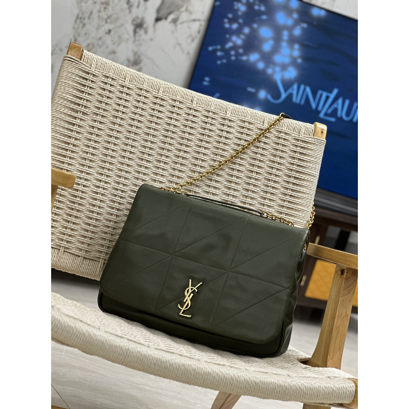 Saint Laurent Jamie 4.3 Lambskin Green