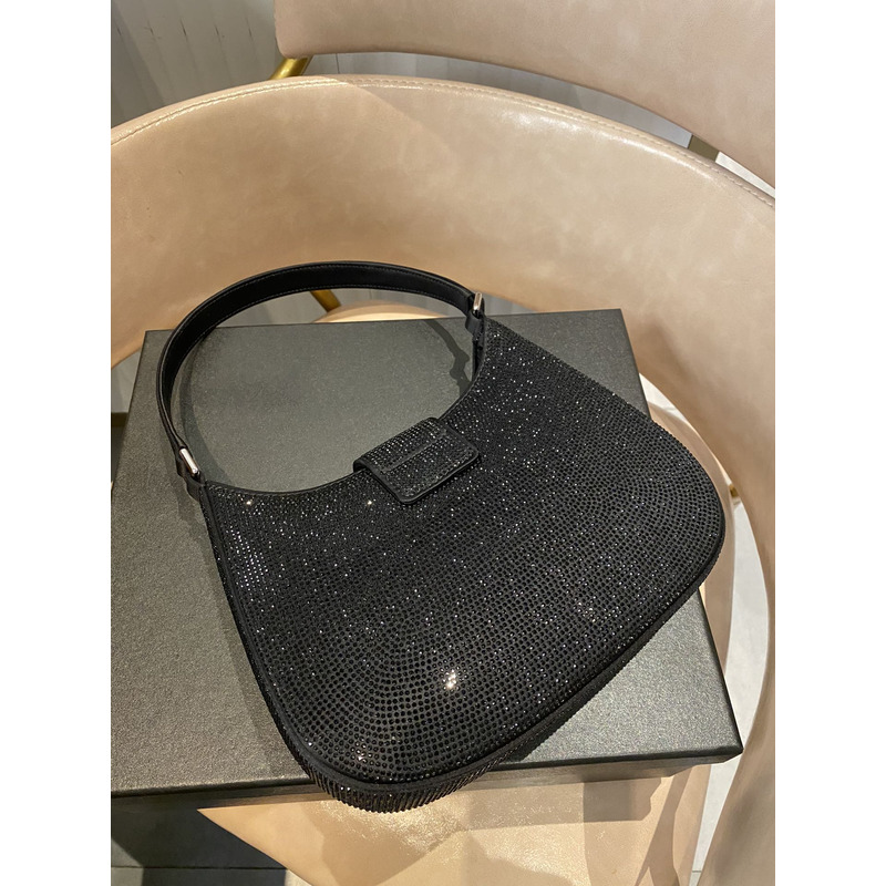 Alexander Wang Denim Mini Shoulder Bag Black