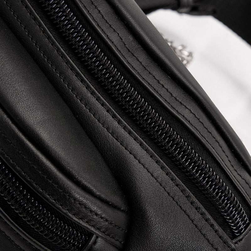 Alexander Wang Attica Fanny Pack In Nappa Leather Black