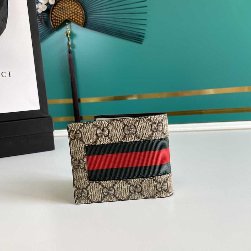 g*u*i web gg S*p*e wallet brown